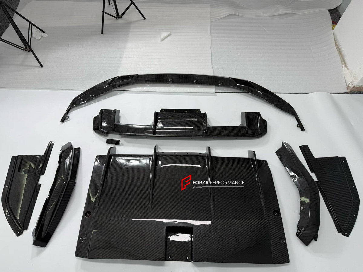DRY CARBON REAR DIFFUSER for BMW M4 G82 2021+ FORZA PERFORMANCE custom fit RSC Style

Set includes:
Rear Diffuser

Material: Dry Carbon

NOTE: Professional installation is required.