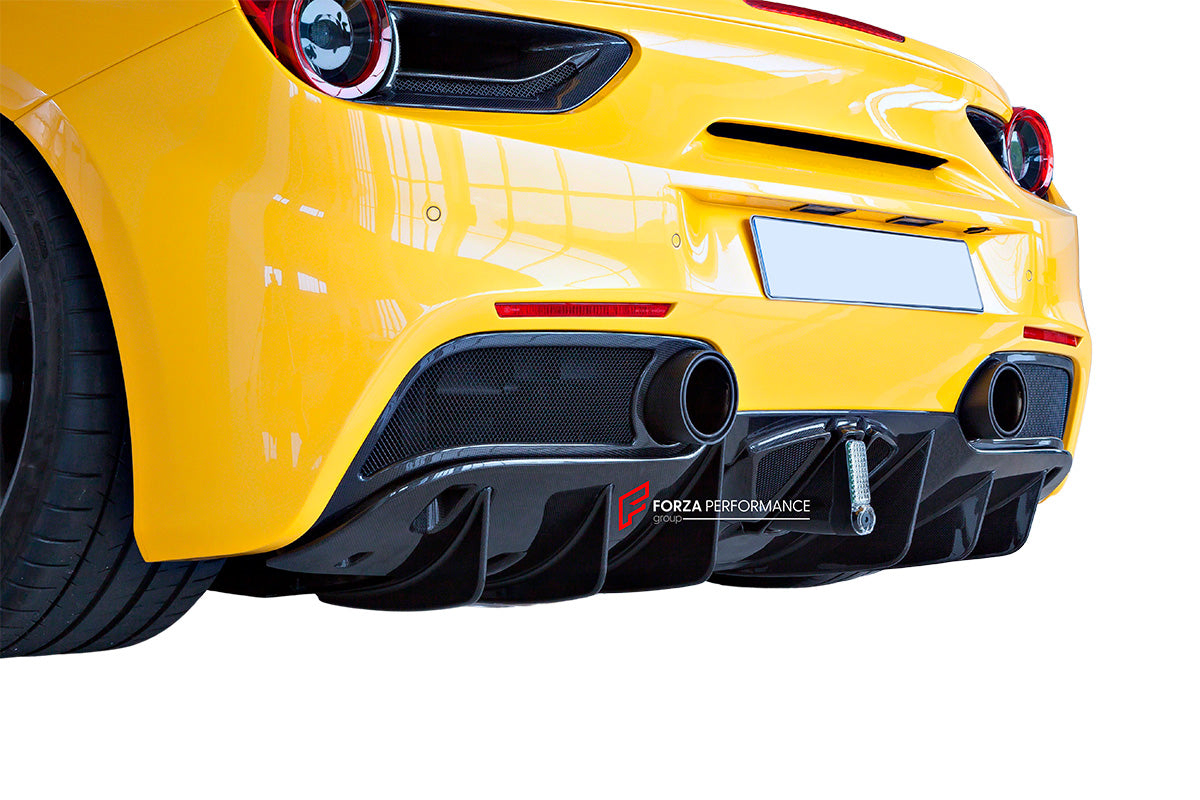 DRY CARBON REAR DIFFUSER for FERRARI 488 2015 - 2020

Set includes:


Rear Diffuser

Material: Carbon Fiber

NOTE: Professional installation is required.