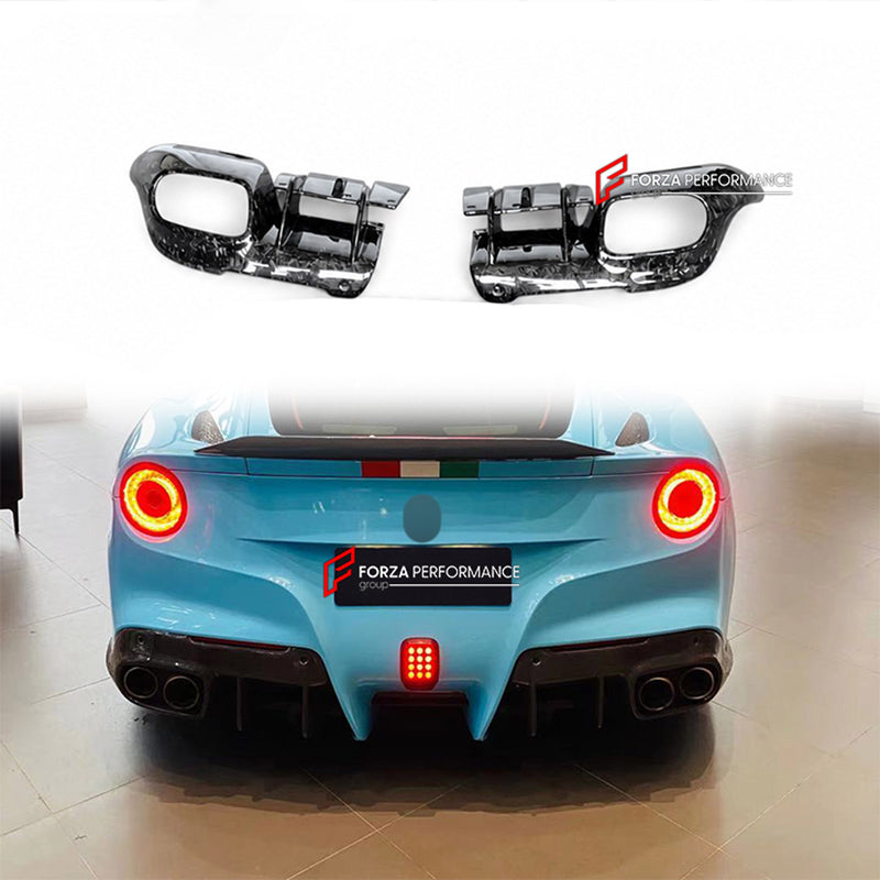 DRY CARBON REAR DIFFUSER for FERRARI F12 BERLINETTA 2012 - 2017