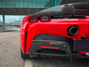 DRY CARBON REAR DIFFUSER for FERRARI SF90 2019+
Set includes:

Rear Diffuser
Material: Dry Carbon

NOTE: Professional installation is required.