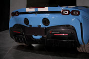 DRY CARBON REAR DIFFUSER for FERRARI SF90 2019+
Set includes:

Rear Diffuser
Material: Dry Carbon

NOTE: Professional installation is required.