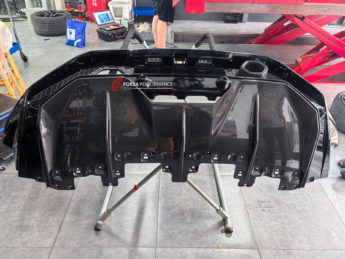 DRY CARBON REAR DIFFUSER for LAMBORGHINI HURACAN TECNICA LP640-2 2022 - 2024

Set includes:


Rear Diffuser


Material: Dry Carbon

Note: Professional installation is required