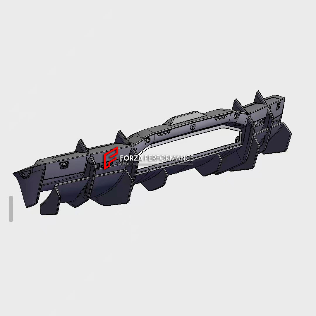 DRY CARBON REAR DIFFUSER for LAMBORGHINI REVUELTO 2023+

Set includes:

Rear Diffuser

Material: Dry Carbon

NOTE: Professional installation is required.