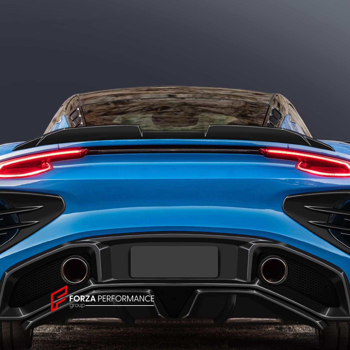 DRY CARBON REAR DIFFUSER for LOTUS EMIRA 2022+