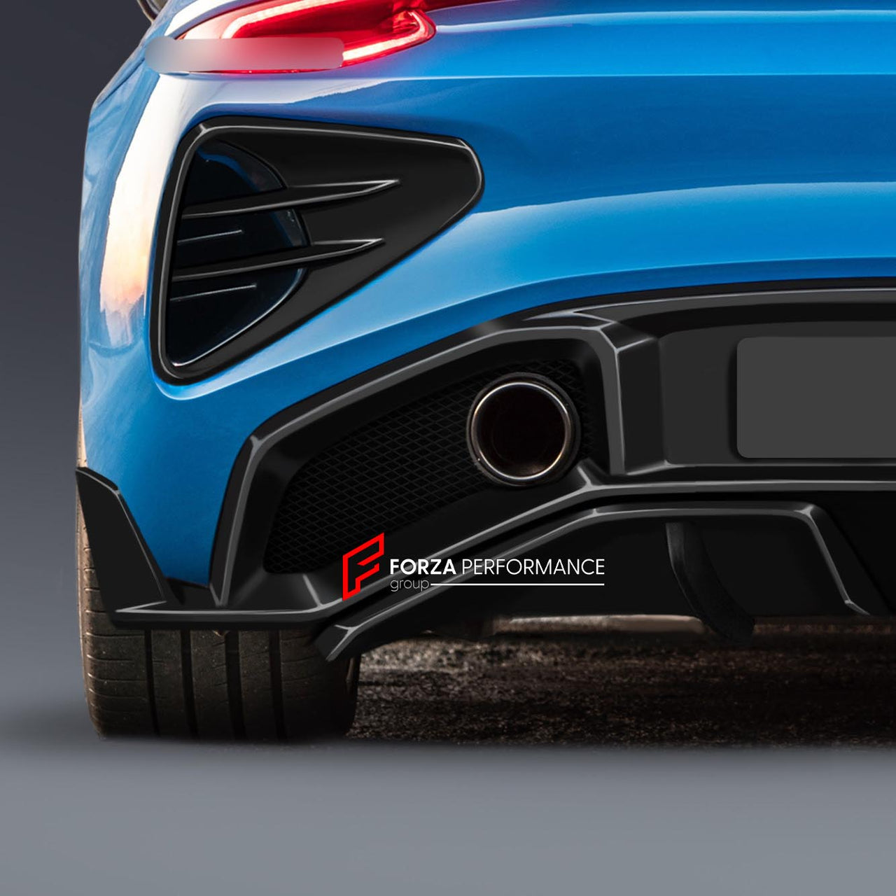 DRY CARBON REAR DIFFUSER for LOTUS EMIRA 2022+