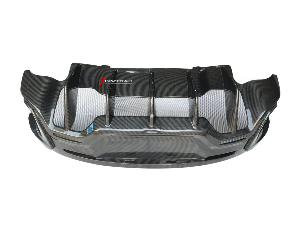 DRY CARBON REAR DIFFUSER for MCLAREN 540C 570S 570GT upgrade to 600LT