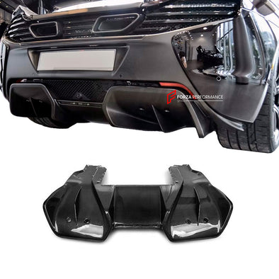 DRY CARBON REAR DIFFUSER for MCLAREN MP4-12C 650S 625C