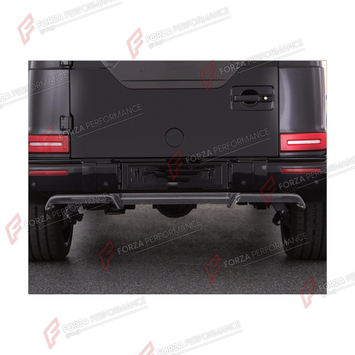 DRY CARBON REAR DIFFUSER for MERCEDES-BENZ G-CLASS W464 G63 2019 - 2024

Set includes:
Rear Diffuser

Material: Dry Carbon

NOTE: Professional installation is required.