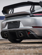 DRY CARBON REPLACEMENT REAR DIFFUSER for PORSCHE 718 982 GT4 GT4RS 2016+

Set includes:

Rear Diffuser

Material: Dry Carbon

Note: Professional installation is required.

CONTACT US FOR PRICING