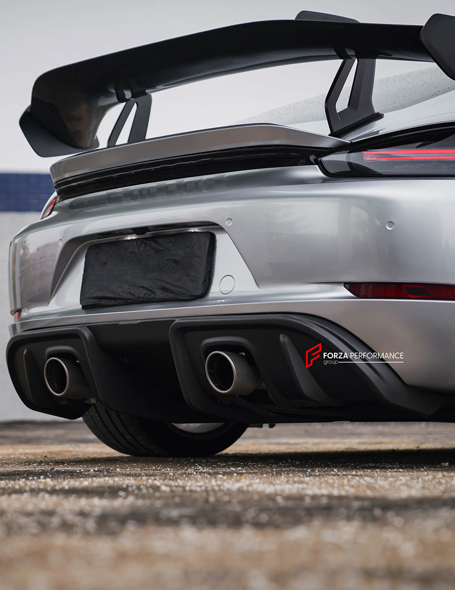 DRY CARBON REPLACEMENT REAR DIFFUSER for PORSCHE 718 982 GT4 GT4RS 2016+

Set includes:

Rear Diffuser

Material: Dry Carbon

Note: Professional installation is required.

CONTACT US FOR PRICING