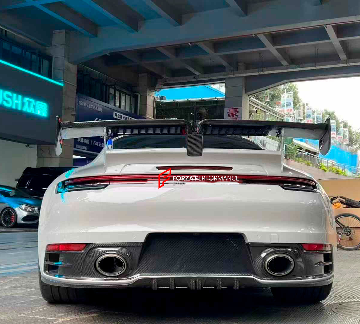 DRY CARBON REAR DIFFUSER for PORSCHE 911 992 2019+ – Forza Performance ...