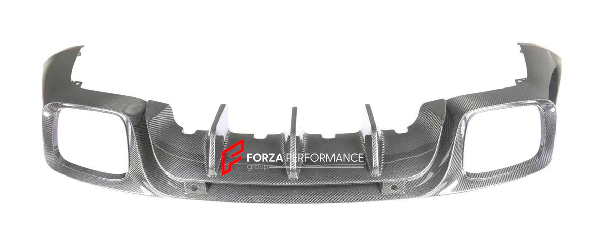 DRY CARBON REAR DIFFUSER for PORSCHE PANAMERA 971 TURBO S 2016+