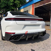 DRY CARBON REAR DIFFUSER for PORSCHE PANAMERA G3 972 976 2024+

Set includes:
Rear Diffuser

Material: Dry Carbon

NOTE: Professional installation is required.