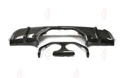 DRY CARBON REAR DIFFUSER MP STYLE 3 PCS for BMW M3 G80 2021+
Set includes:

Rear Diffuser
Material: Dry Carbon

NOTE: 3 pcs per set. For G80 M3 only. Professional installation is required.