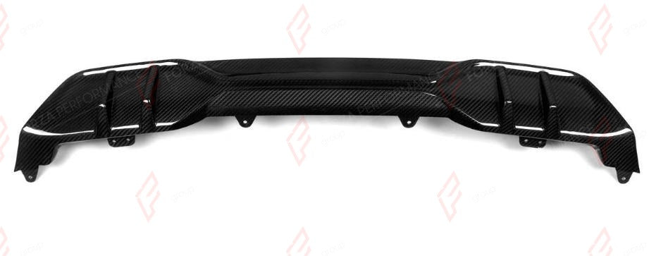 DRY CARBON REAR DIFFUSER MP STYLE for BMW X6 G06 2020+
Set includes:

Rear Diffuser
Material: Dry Carbon

NOTE: Professional installation is required.