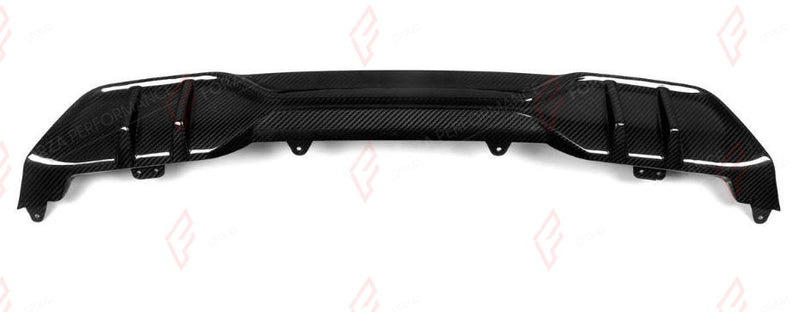 DRY CARBON REAR DIFFUSER MP STYLE for BMW X6 G06 2020+