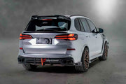 DRY CARBON REAR DIFFUSER REAR SPOILER REAR ROOF SPOILER SIDE SKIRTS FOR BMW X5 G05 LCI 2023+