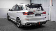DRY CARBON REAR DIFFUSER REAR SPOILER REAR ROOF SPOILER SIDE SKIRTS FOR BMW X5 G05 LCI 2023+