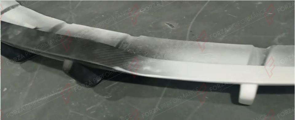 DRY CARBON REAR DIFFUSER STICK ON for TESLA MODEL S 2021+ GD Style
Set includes:

Rear Diffuser
Material: Dry Carbon

NOTE: Add-on type - installs over the original part. Professional installation is required.