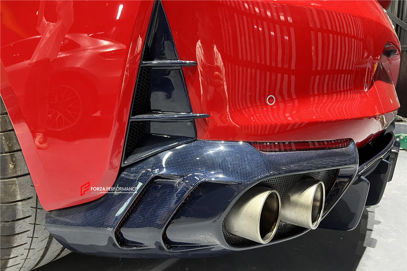 DRY CARBON REAR DIFFUSER WITH LIGHT for FERRARI 812 SUPERFAST GTS 2017 - 2024

Set includes:

Rear Diffuser

Material: Dry Carbon

Note: Professional installation is required