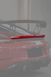 DRY CARBON REAR DUCK SPOILER for PORSCHE 718 982 2016+

Set includes:

Rear Duck Spoiler

Material: Dry Carbon

Note: Professional installation is required