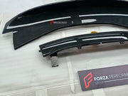 DRY CARBON REAR DUCKTAIL SPOILER for FERRARI 296 F171 GTS GTB 2022+ FORZA PERFORMANCE custom fit Novitec Style

Set includes:
Rear Ducktail Spoiler
Ducktail Spoiler Base

Material: Dry Carbon

NOTE: Professional installation is required.