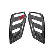 DRY CARBON REAR ENGINE AIR INTAKE VENT COVER for FERRARI 488 PISTA SPIDER 2018 - 2020

Set includes:

Air Vent Covers

Material: Carbon Fiber

NOTE: ;Professional installation is required