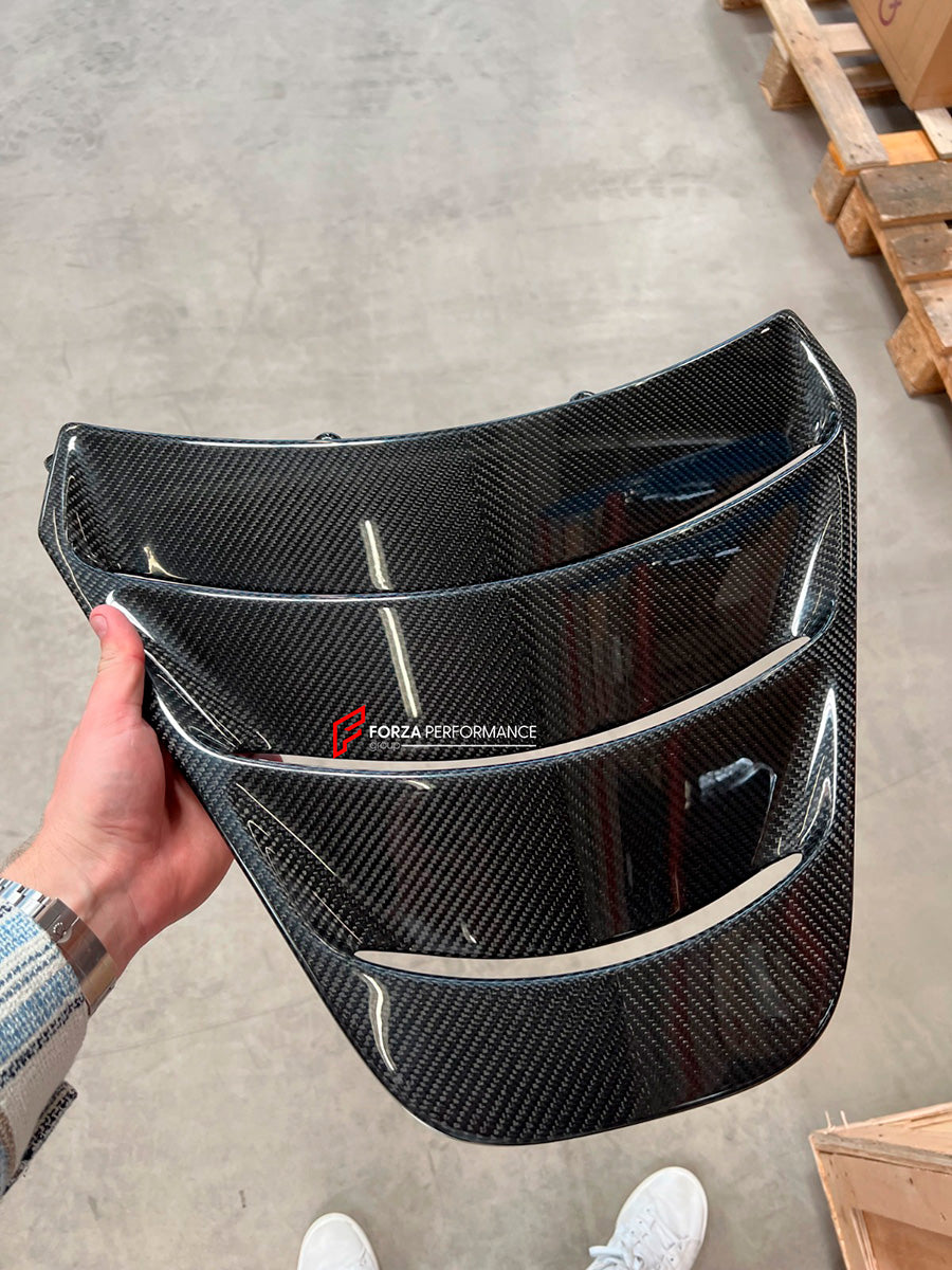 DRY CARBON REPLACEMENT ENGINE COVER for MCLAREN 720S COUPE 2017 - 2023

Set includes:

Engine Cover

Material: Carbon Fiber

Note: Professional installation is required