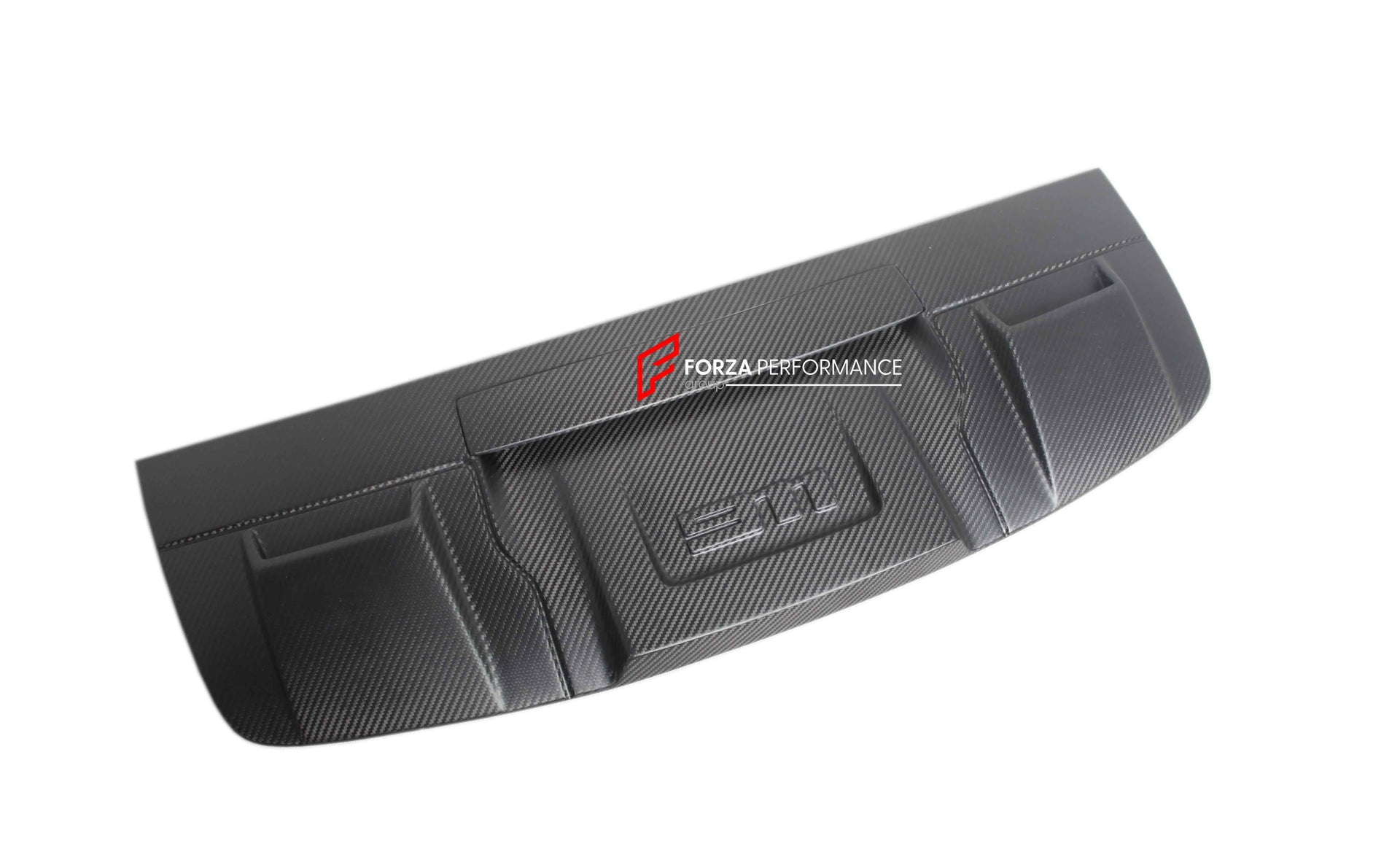 DRY CARBON REAR ENGINE COVER WITH LIGHT FOR PORSCHE 911 992