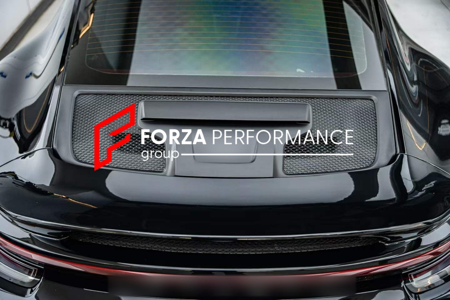 DRY CARBON REAR ENGINE LID for PORSCHE 911 992 2019 - 2024 upgrade to GT3 TOURING Forza Performance custom fit buy dry carbon rear engine lid