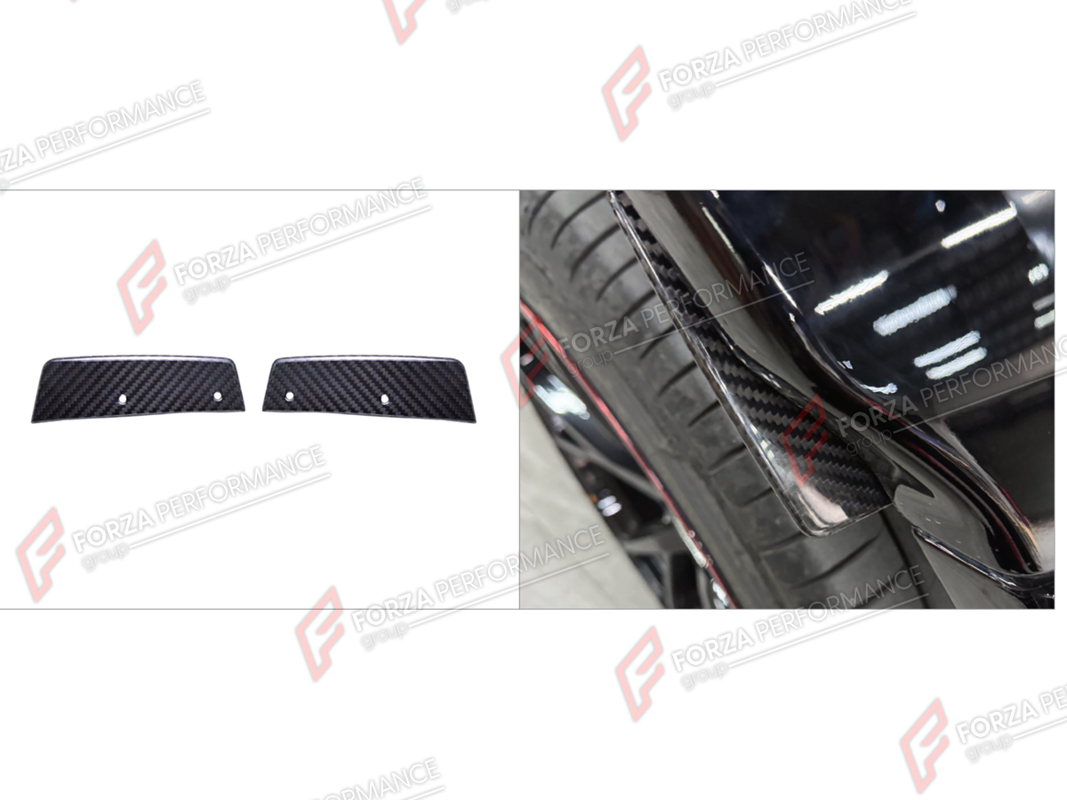 DRY CARBON REAR MUD FLAPS for MERCEDES-BENZ G-CLASS W464 2019 - 2024

Set includes:
Rear Mud Flaps

Material: Dry Carbon

NOTE: Professional installation is required.