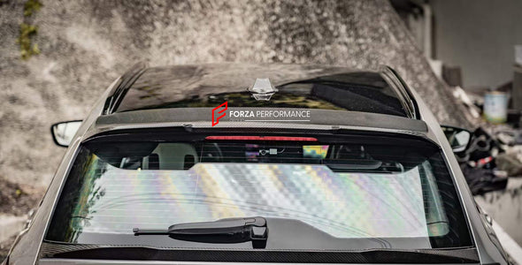 DRY CARBON REAR ROOF TRUNK SPOILER REAR DIFFUSER for BMW M3 G81 TOURING 2021+