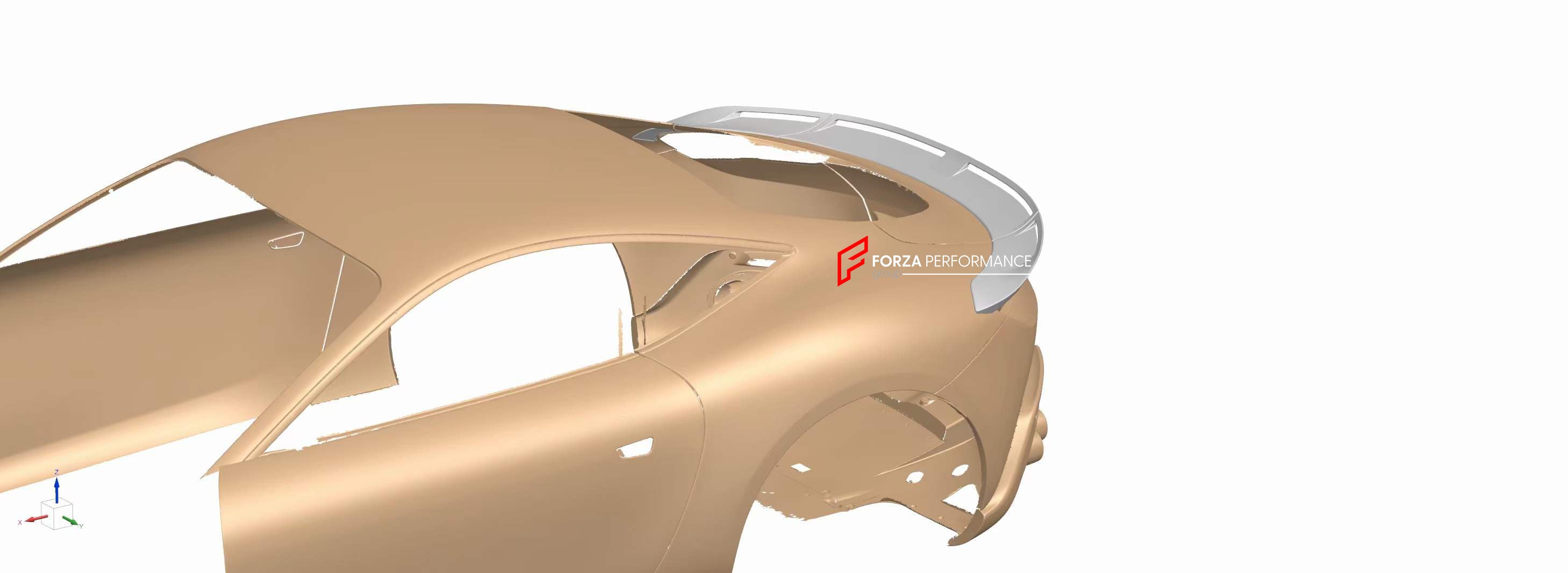 DRY CARBON REAR SPOILER for FERRARI ROMA – Forza Performance Group