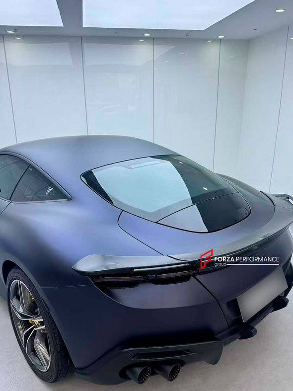 DRY CARBON REAR SPOILER for FERRARI ROMA