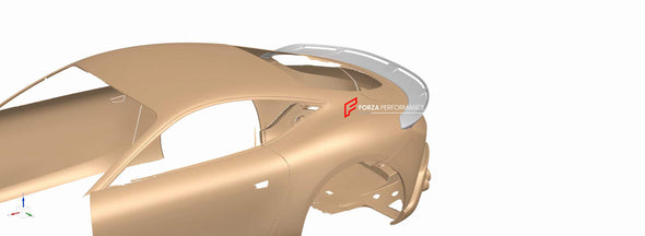 DRY CARBON REAR SPOILER for FERRARI ROMA – Forza Performance Group