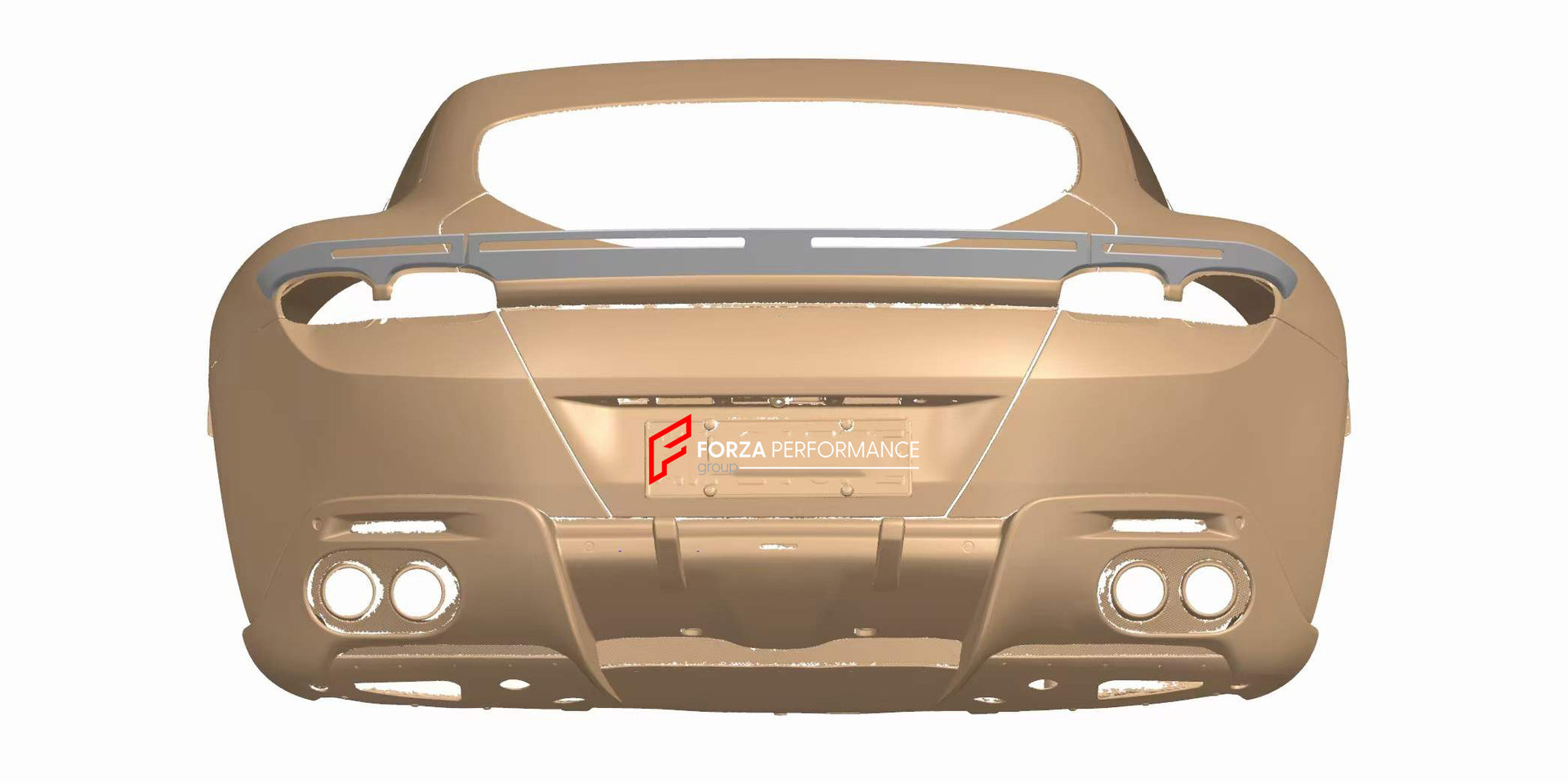 DRY CARBON REAR SPOILER for FERRARI ROMA  Set includes:  Rear Spoiler