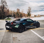 DRY CARBON REAR SPOILER for MCLAREN 720S  2017 - 2023

Set includes:

Rear Spoiler

Material: Carbon Fiber

Note: Professional installation is required