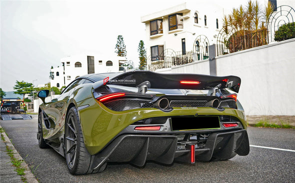 DRY CARBON REAR SPOILER for MCLAREN 720S 2017 - 2023

Set includes:

Rear Spoiler

Material: Carbon Fiber

Note: Professional installation is required

CONTACT US FOR PRICING
