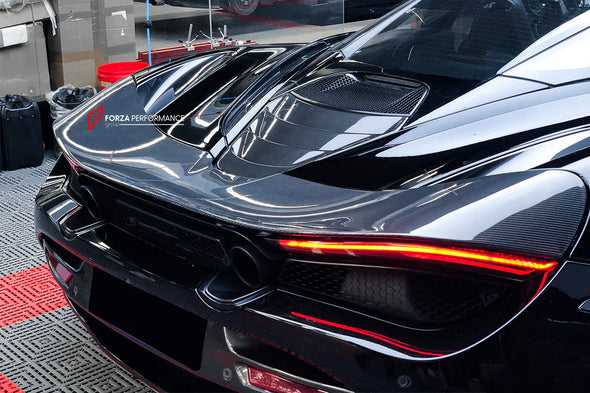 DRY CARBON REAR SPOILER for MCLAREN 720S 2017 - 2023

Set includes:

Rear Spoiler

Material: Carbon Fiber

Note: Professional installation is required

CONTACT US FOR PRICING