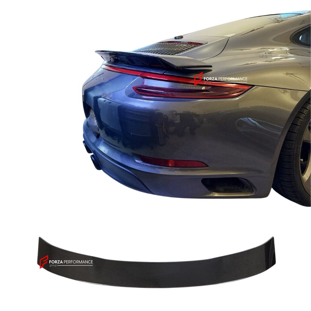 DRY CARBON REAR SPOILER for PORSCHE 911 991.1 991.2 2012 - 2018 FORZA PERFORMANCE Custom Fit
Set includes:

Rear Spoiler
Material: Dry Carbon

NOTE: Professional installation is required.

Why “Contact Us for Pricing”?
We don’t display fixed prices because our goal is to offer you the most competitive deal possible. Product costs often decrease over time, and by requesting a quote, you’ll receive our most up-to-date price on market.

SECURED PAYMENT METHODS
PayPal (+4.4% fee)
Visa / Mastercard / American Ex