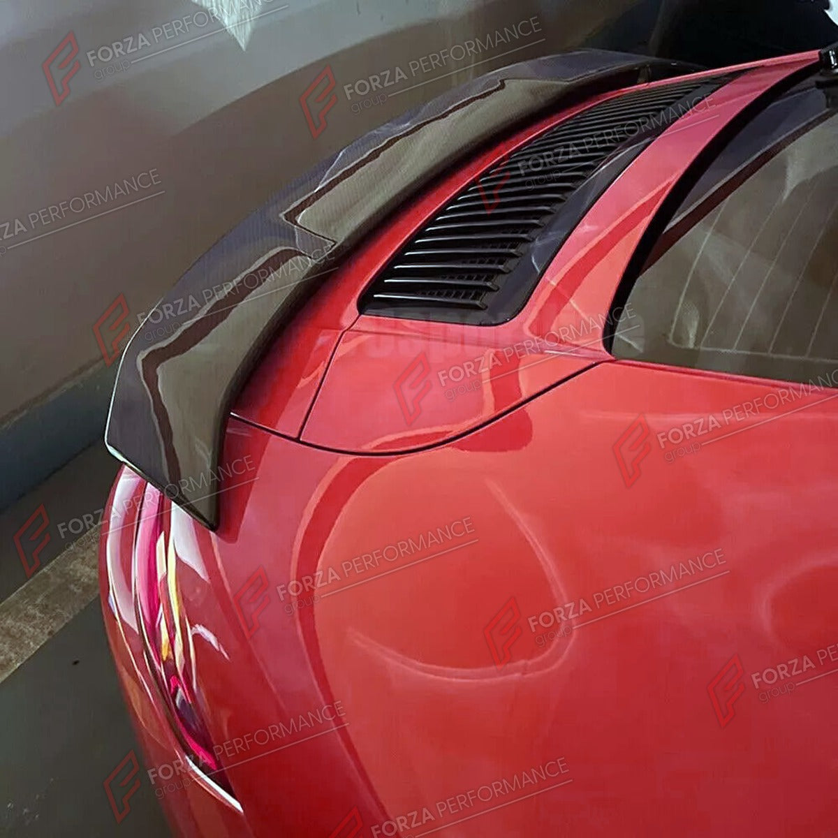 DRY CARBON REAR SPOILER for PORSCHE 911 991.1 991.2 2012 - 2018 FORZA PERFORMANCE Custom Fit
Set includes:

Rear Spoiler
Material: Dry Carbon

NOTE: Professional installation is required.

Why “Contact Us for Pricing”?
We don’t display fixed prices because our goal is to offer you the most competitive deal possible. Product costs often decrease over time, and by requesting a quote, you’ll receive our most up-to-date price on market.

SECURED PAYMENT METHODS
PayPal (+4.4% fee)
Visa / Mastercard / American Ex