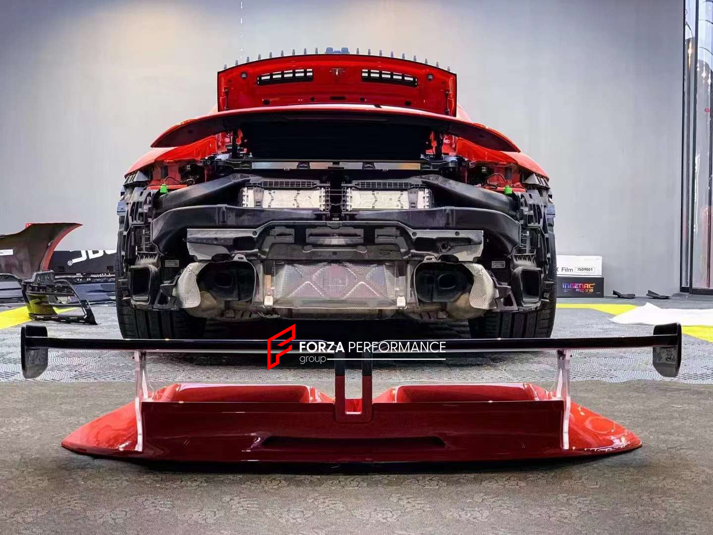 DRY CARBON REAR SPOILER for PORSCHE 911 992  Set include:  Rear Spoiler