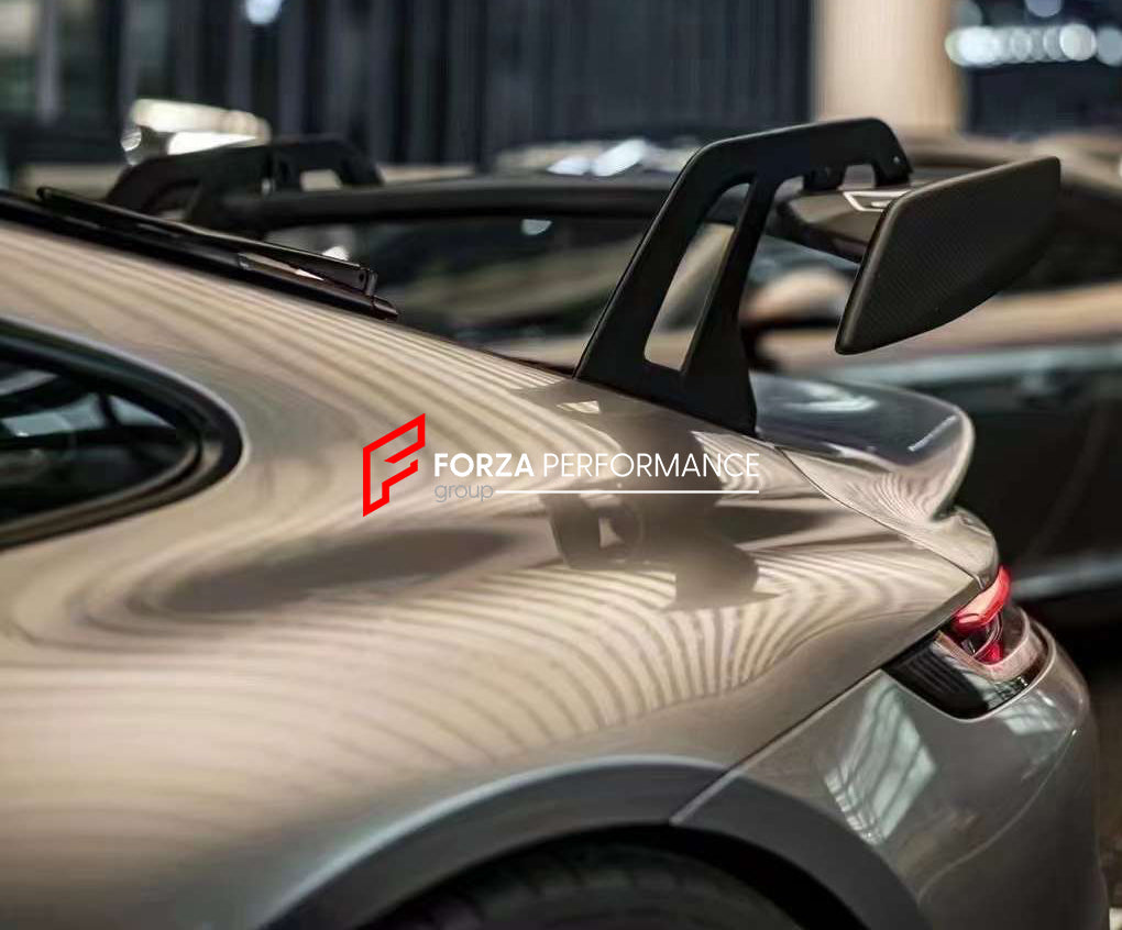 Brabus 992 Rear Spoiler CONVERSION UPGRADE CARBON REAR WING SPOILER for PORSCHE 911 992.1 CARR ...