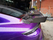 DRY CARBON REAR SPOILER for PORSCHE TAYCAN J1 TURBO CROSS TURISMO  Set includes:  Rear spoiler