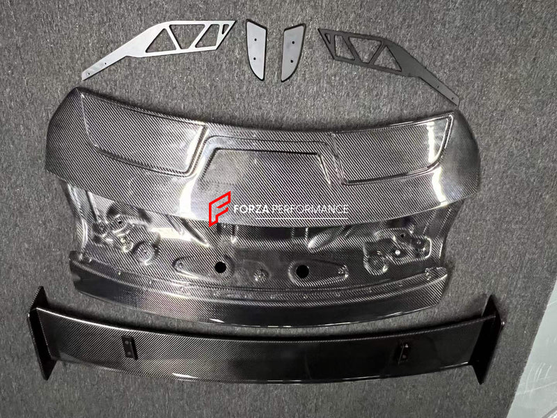 DRY CARBON REAR SPOILER for PORSCHE TAYCAN J1 TURBO
