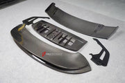CONVERSION DRY CARBON REAR SPOILER WING for PORSCHE 911 992.1 2019 - 2025 UPGRADE to GT3 2022 - 2024

Set includes:

Rear Spoiler Wing
Engine Lid
Material: Dry Carbon

Note: Professional installation is required.