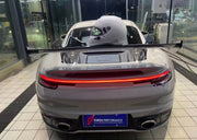 CONVERSION DRY CARBON REAR SPOILER WING for PORSCHE 911 992.1 2019 - 2025 UPGRADE to GT3 2022 - 2024

Set includes:

Rear Spoiler Wing
Engine Lid
Material: Dry Carbon

Note: Professional installation is required.