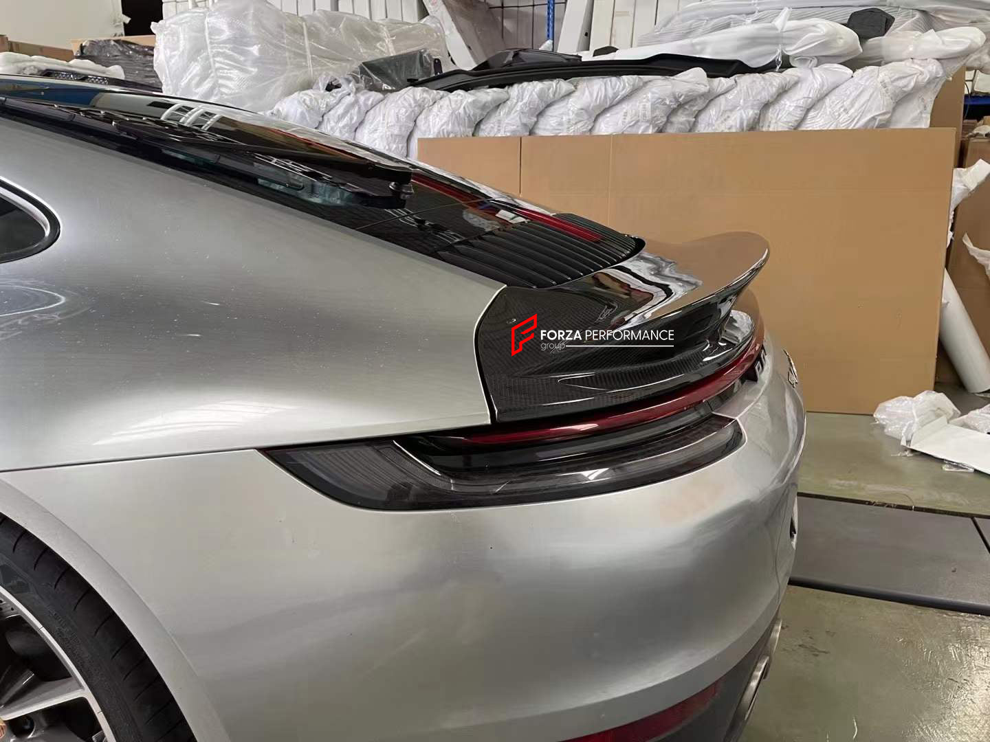 Gt3 Racing Spoiler DRY CARBON REAR SPOILER DUCK TAIL for PORSCHE 911 992 | GT3 STYLE ...