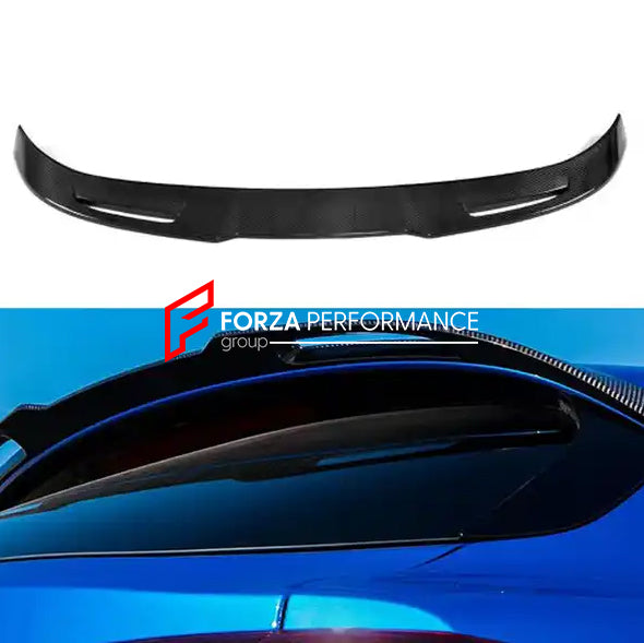 DRY CARBON REAR SPOILER V2 for ALFA ROMEO STELVIO 949 2017 - 2023  Set includes:  Rear Spoiler