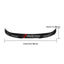 DRY CARBON BODY KIT for ALFA ROMEO STELVIO 949 2017 - 2023 FRONT LIP REAR SPOILER  Set includes:  Front Lip Rear Spoiler